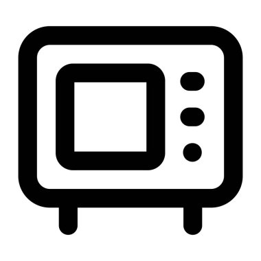 Fırın. Web simgesi basit tasarım