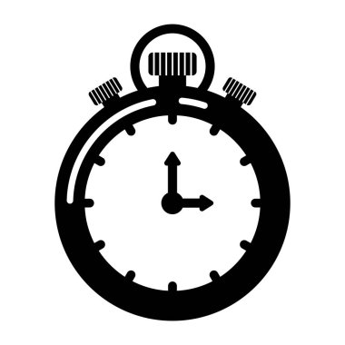 zaman yönetimi simgesi vektör illüstrasyon grafik tasarımı
