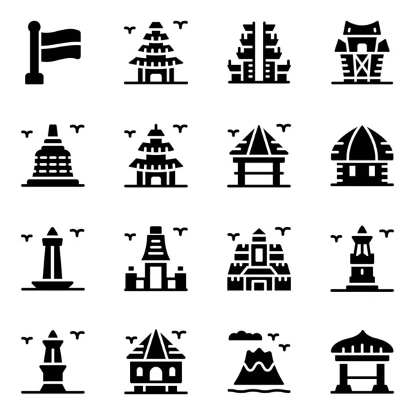 Set Vector Icons Web Design — Stock Vector