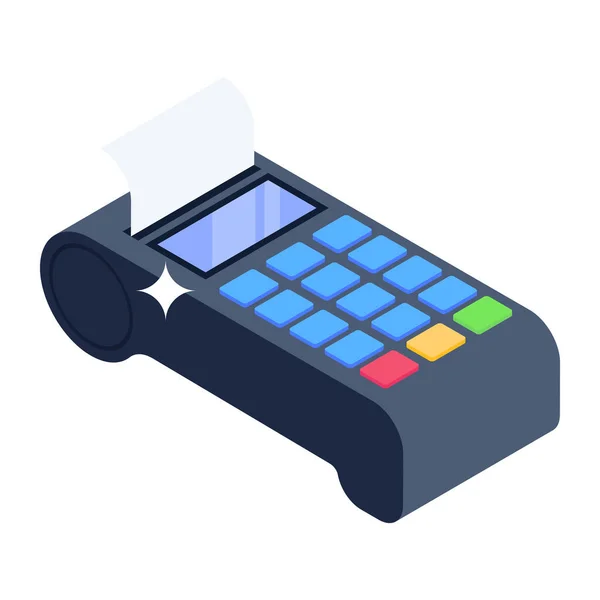 Paiement Mobile Conception Simple — Image vectorielle