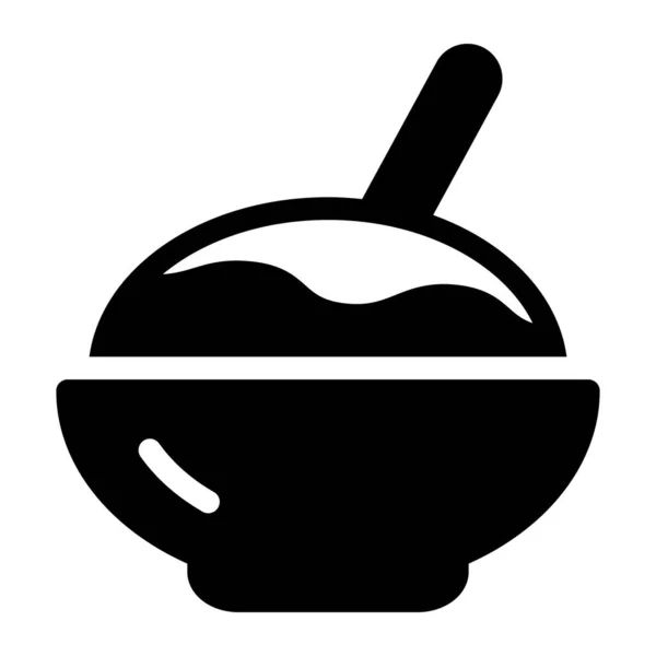 Salsa Icono Web Ilustración Simple — Archivo Imágenes Vectoriales