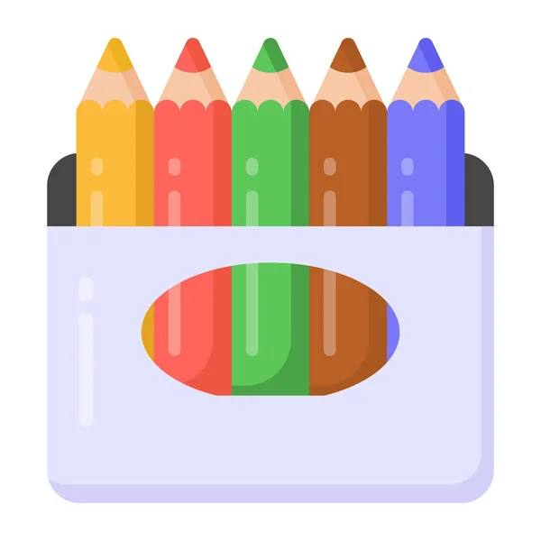 School Supplies Icon Vector Illustration Design — Stock Vector