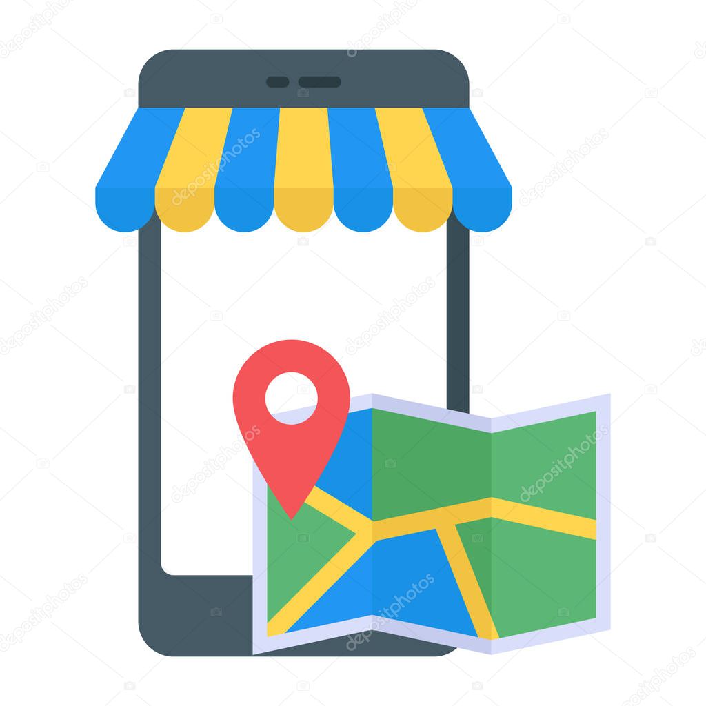 location. web icon simple design