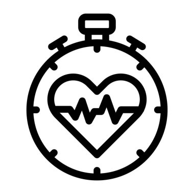 Kronometre simgesi çizimi