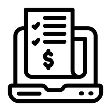 Yazılı not. Web simgesi