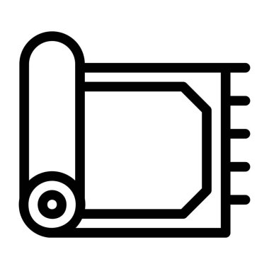 dağıtım simgesi. Basit tasarım