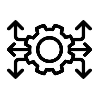 Ayarlama. Web simgesi basit tasarım