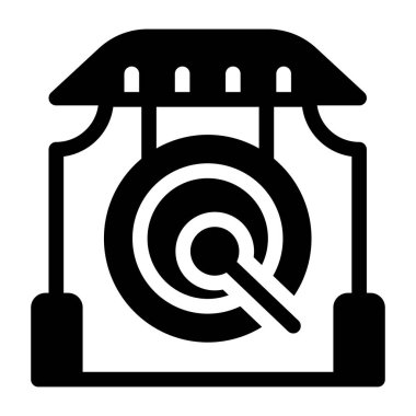 Hedef. Web simgesi basit tasarım