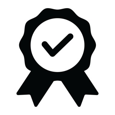 Madalya. Web simgesi basit illüstrasyon