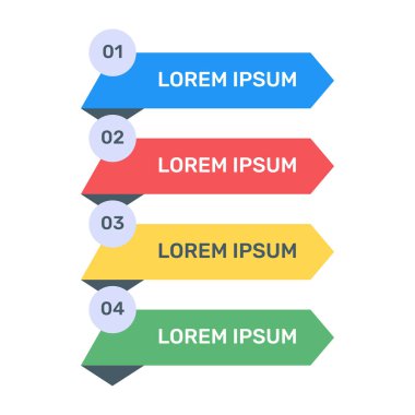 İş konsepti grubuna sahip bilgi grafiği