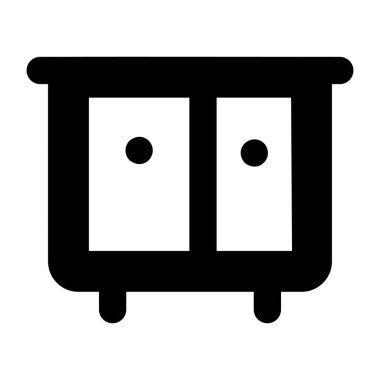 Kostüm simgesi vektör illüstrasyonu