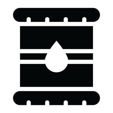 Araba yıkama ikonu. Web için gaz vektör simgelerinin özet çizimi