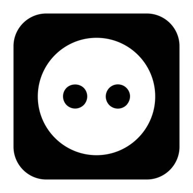 yüz simgesi simgesi. vektör illüstrasyonu