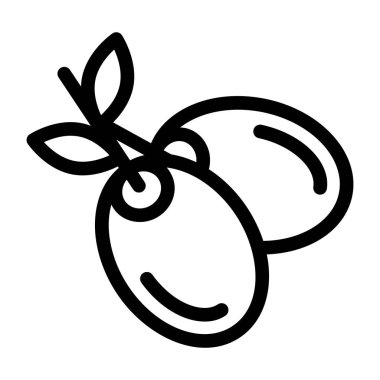 Erikler. Web simgesi basit illüstrasyon