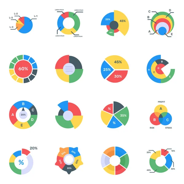 Éléments Infographie Entreprise Pour Votre Projet — Image vectorielle