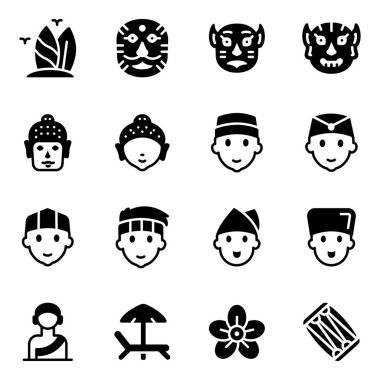 Bir dizi farklı kadın mesleği