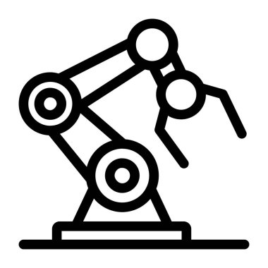 robot. Web simgesi basit tasarım