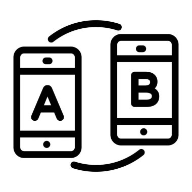 Cep telefonu. Basit tasarım