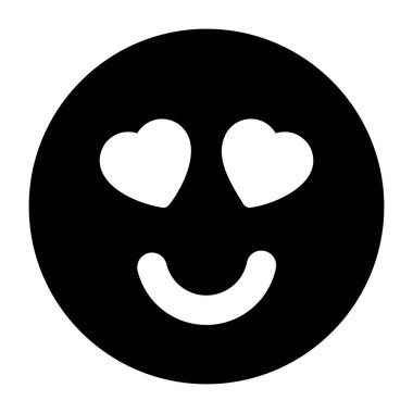 emoji simgesi vektör illüstrasyonu