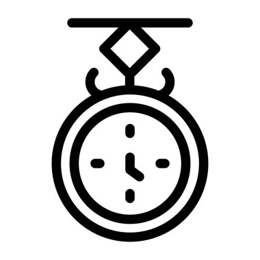 Stopwatch Düz Vektör Simgesi