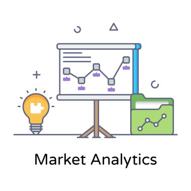 Simge tasarımı ile iş konsepti, vektör illüstrasyonu 10 eps grafik.
