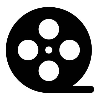 Film makarası. Basit resimleme