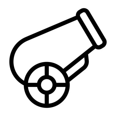 Top vektör çizgisi simgesi 