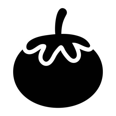 sebze. Web simgesi basit illüstrasyon