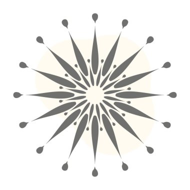 Havai fişekler. Web simgesi basit illüstrasyon