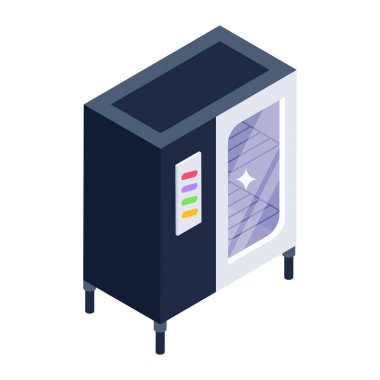 fırın web simgesi basit tasarım 