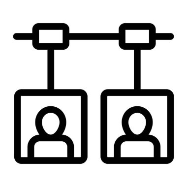 iş ve teknoloji konsept simgesi