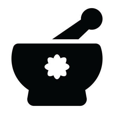 Havan topu. Web simgesi basit tasarım