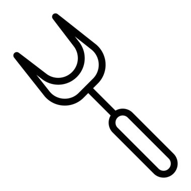 Bıçak. Web simgesi basit tasarım