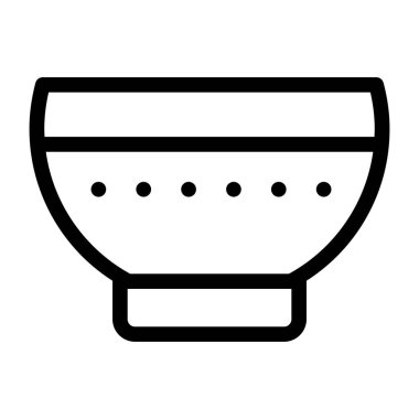 Mutfak gereçleri ikon vektör çizimi