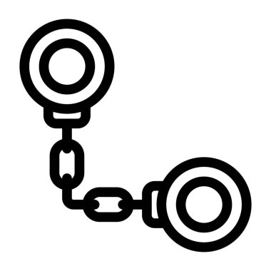 Kolye. Web simgesi basit illüstrasyon 