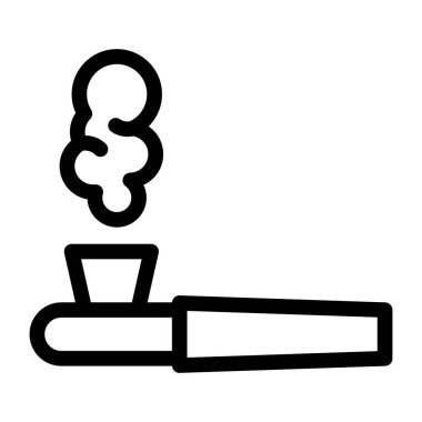 tüten boru ağı simgesi, vektör illüstrasyonu