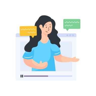 Akıllı telefonu ve dizüstü bilgisayarı olan genç bir kadın.