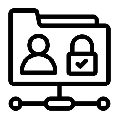 Veri güvenliği. Basit resimleme