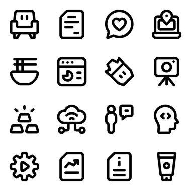 İş ve finans simgesinin vektör illüstrasyonu