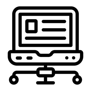 İş analizleri. Web simgesi