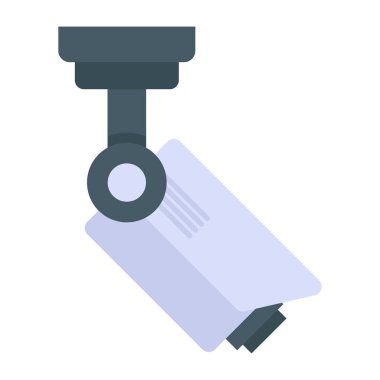 modern cctv simgesi vektör illüstrasyonu