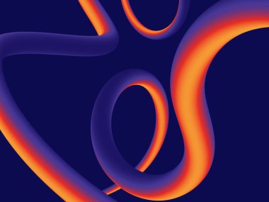 Renkli satırlarla soyut arkaplan