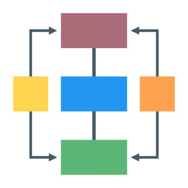 seo modern simgesinin vektör illüstrasyonu