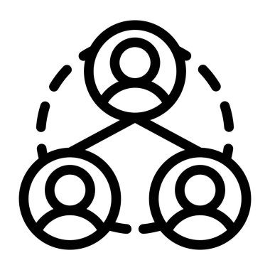 kullanıcı. Web simgesi basit illüstrasyon