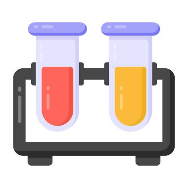 lab vektör simgesi modern illüstrasyon