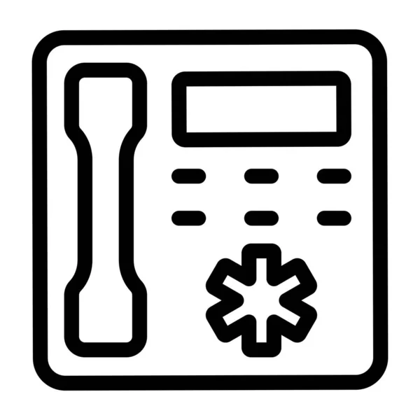 Ikon För Kundservice Callcenter Support Hjälp — Stock vektor
