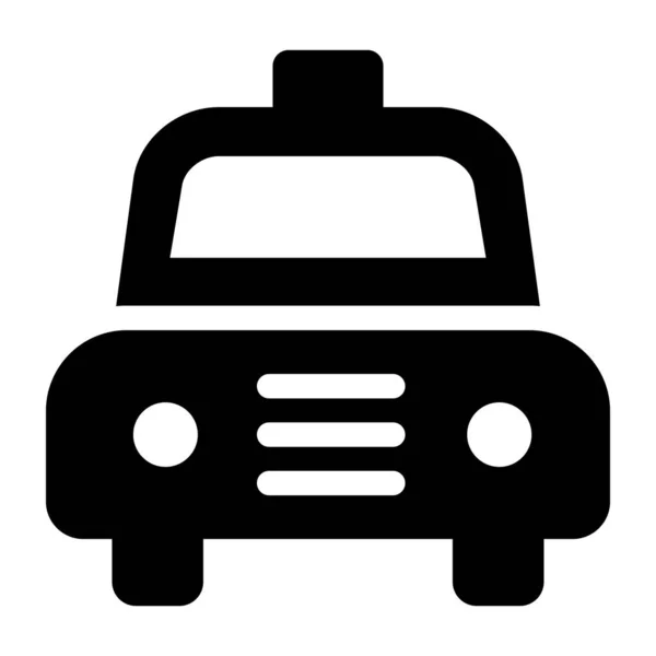 Coche Icono Web Ilustración Simple — Archivo Imágenes Vectoriales