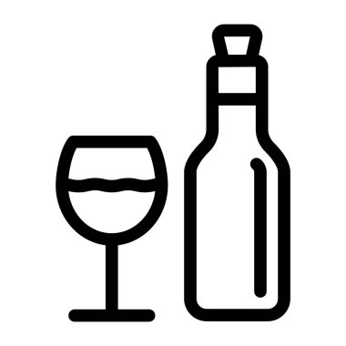 Şarap kadehi. Basit tasarım