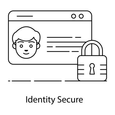 seo modern simgesinin vektör illüstrasyonu