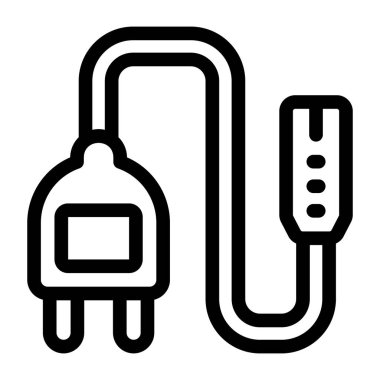 dijital pazarlama çizgisi vektör simgesi